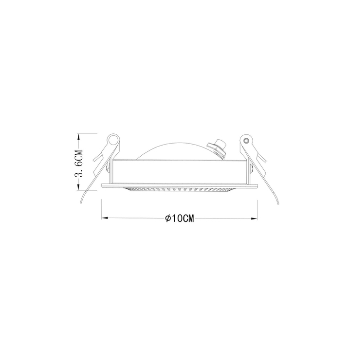 Точечный светильник Arte Lamp Studio A3807PL-1WH, арматура белая, плафон металл белый