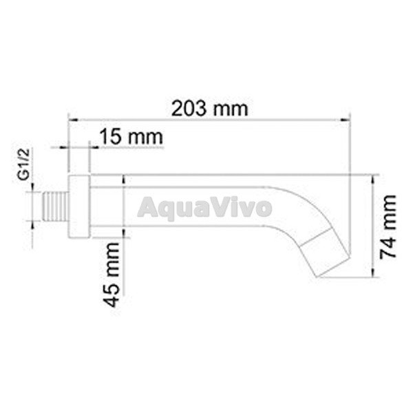 Душевой комплект WasserKRAFT Berkel A174819 Thermo, встраиваемый, цвет хром