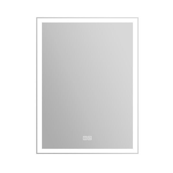 Зеркало BelBagno SPC-GRT-600-800-LED-TCH-WARM 60x80, с подсветкой, функцией антизапотевания и сенсорным выключателем 