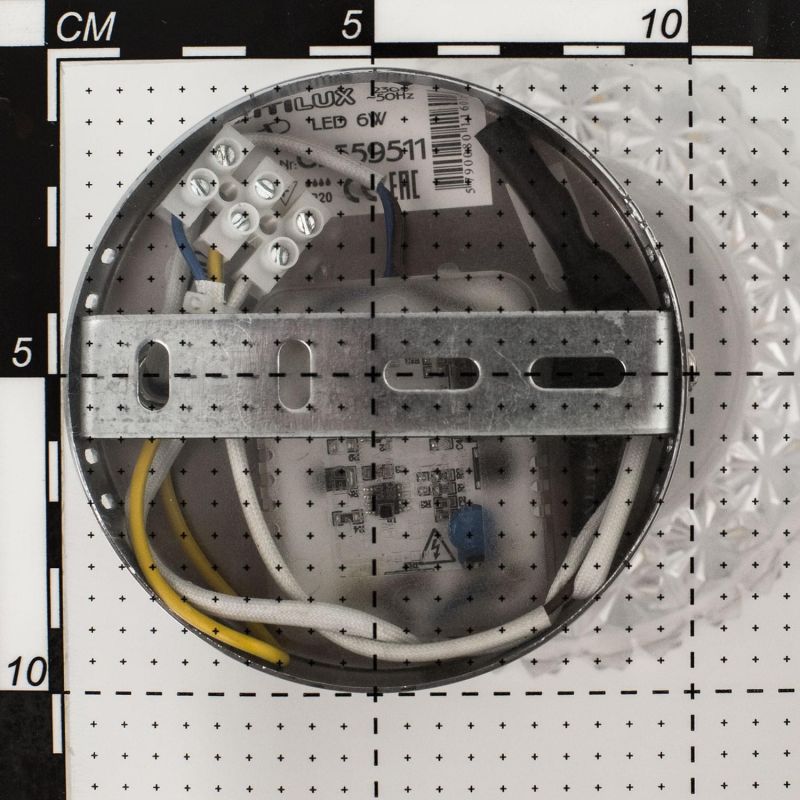 Спот Citilux Кристалино CL559521, арматура хром, плафоны полимер прозрачный, 35х13 см