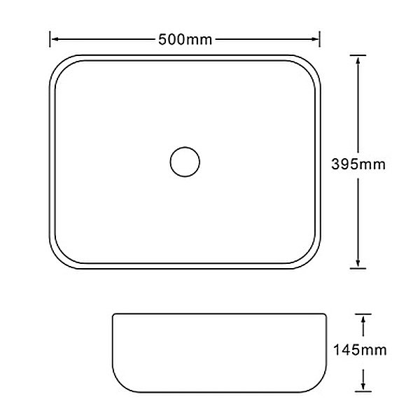 Раковина SantiLine SL-7025 накладная, 50x40 см, цвет коричневый мрамор - фото 1