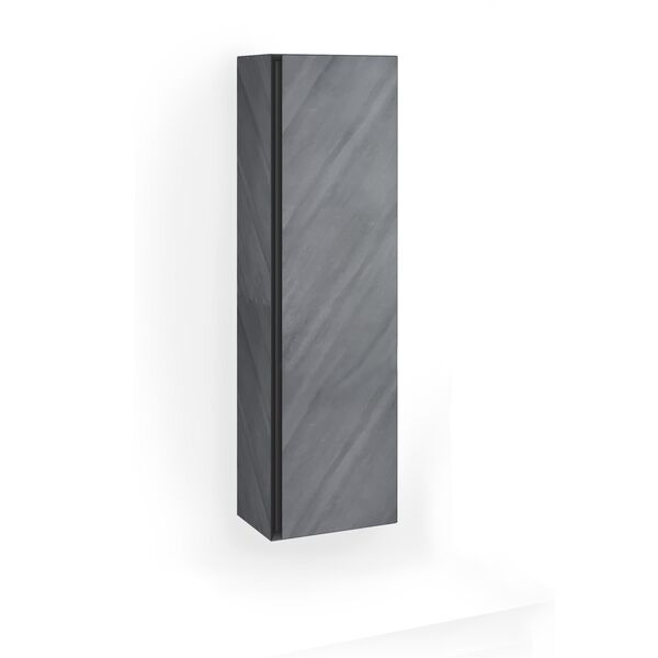 Шкаф-пенал Jorno Incline 32x125, цвет бетон