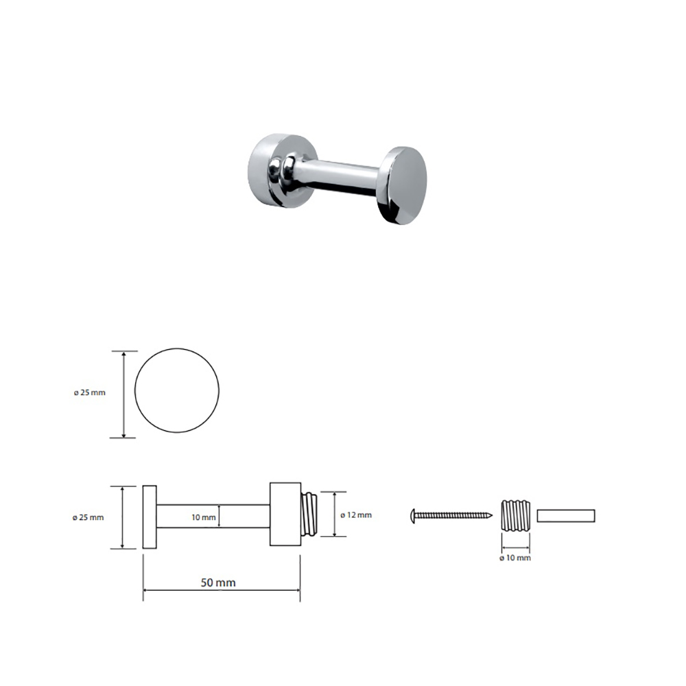 Крючок Bemeta Omega 104206024 - фото 1