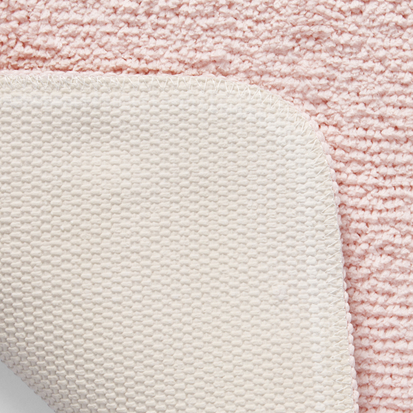 Коврик WasserKRAFT Vils BM-1011 Evening Sand для ванной, 75x45 см, цвет розовый