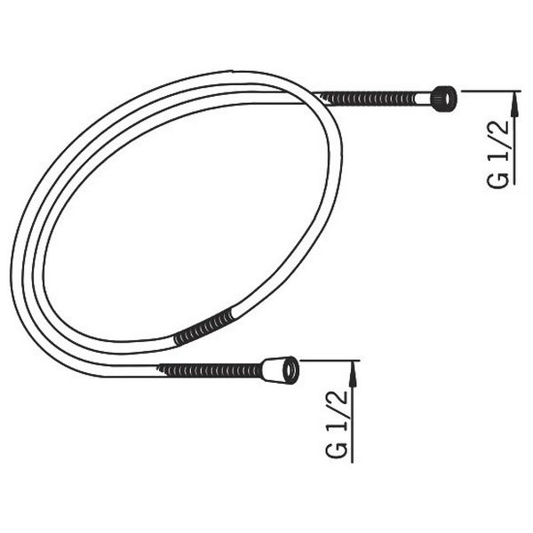 Душевой комплект Ideal Standard Alpha BD003AA, встраиваемый, цвет хром