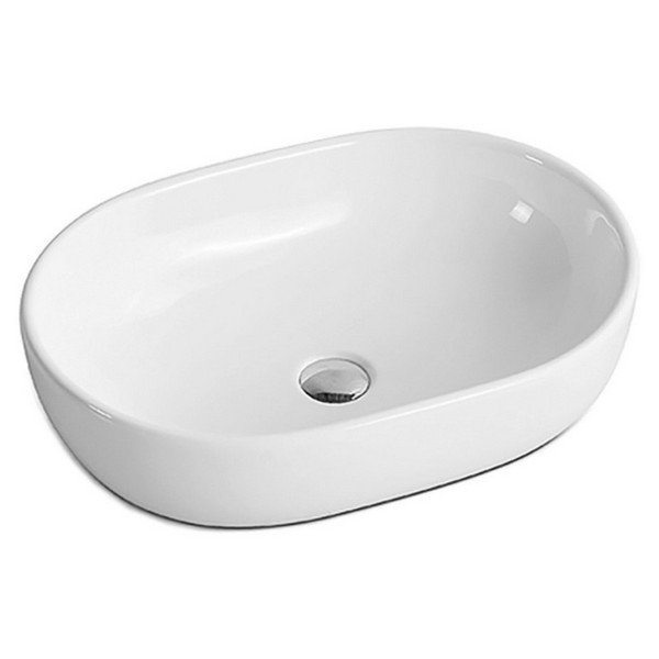 Раковина Ceramica Nova Element CN6019 накладная, 48x35 см, цвет белый