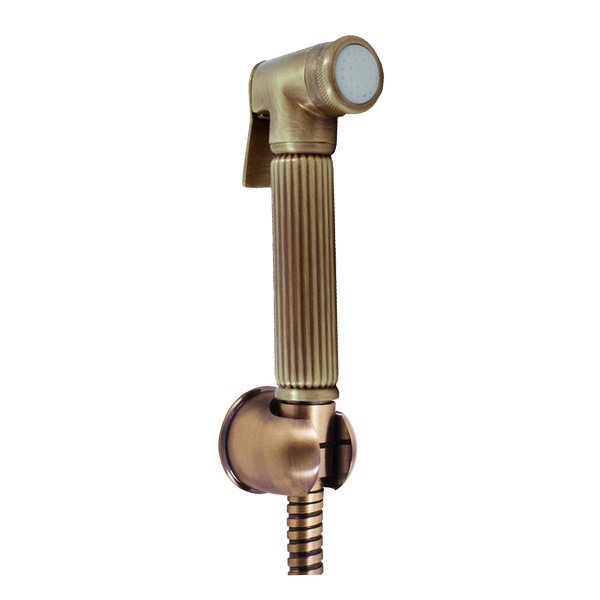 Гигиенический душ Rav Slezak SK6105-1SM, со шлангом и держателем, цвет бронза