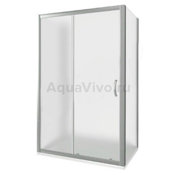 Душевой уголок Good Door Latte WTW+SP-G-WE 120x100, стекло грейп, профиль белый