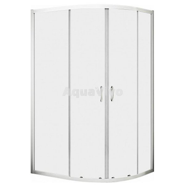 Душевой уголок Good Door Latte R-120-C-WE 120х80, стекло прозрачное, профиль белый