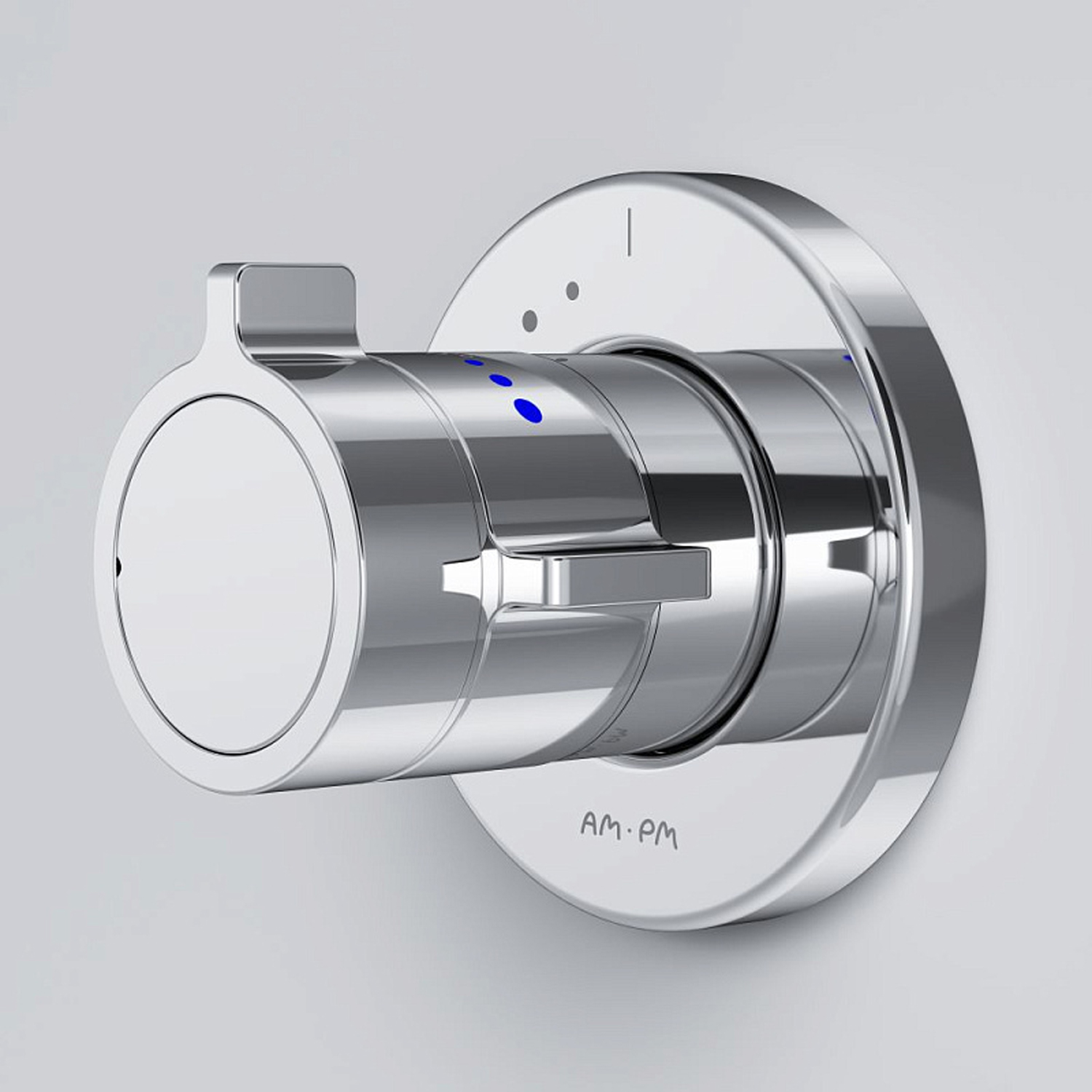 Смеситель AM.PM X-Joy F85A65600 для душа, встраиваемый, термостатический, цвет хром - фото 1