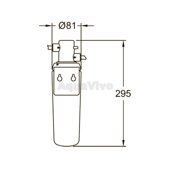 Смеситель Jacob Delafon Carafe E18865-CP для кухни, с поворотным изливом