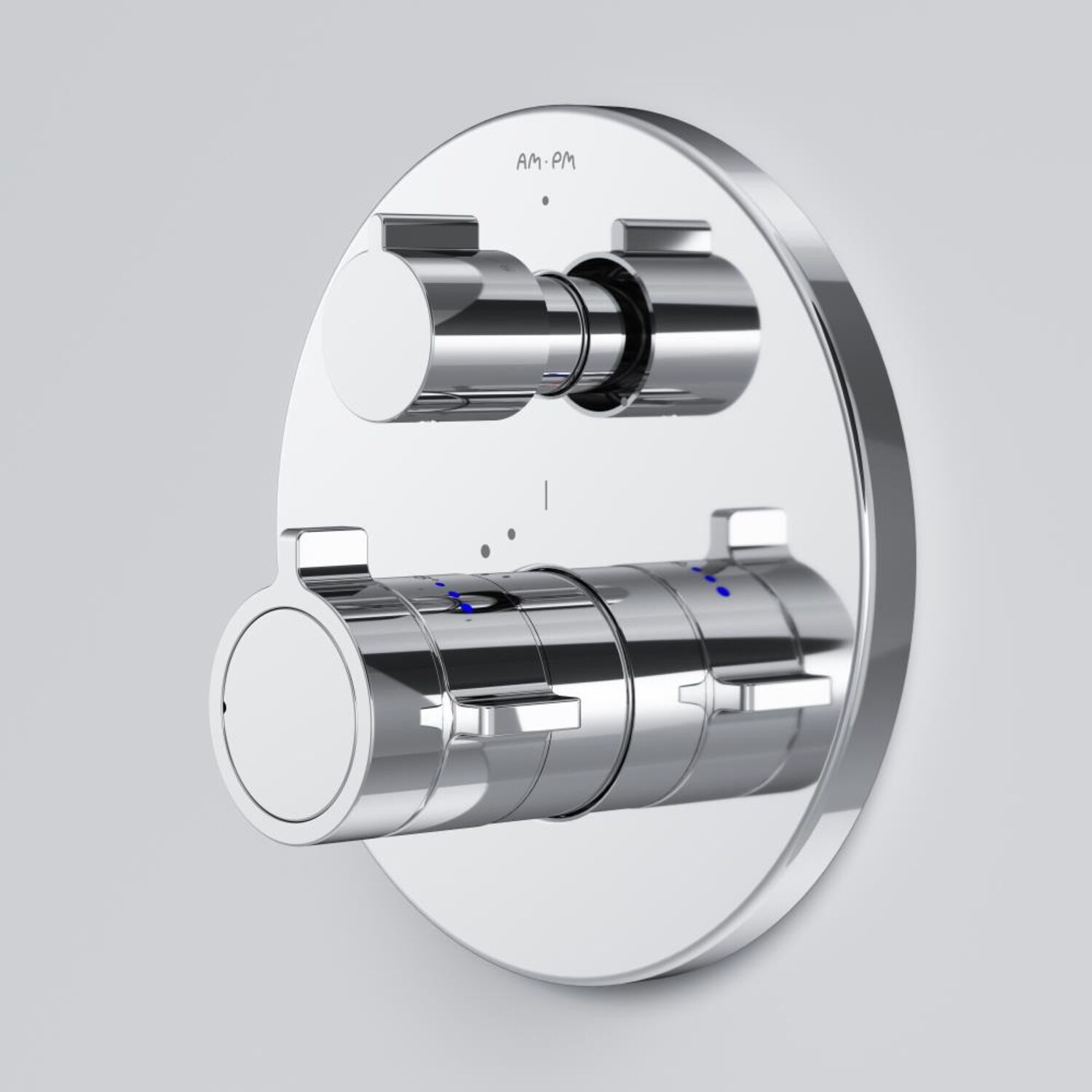 Смеситель AM.PM X-Joy F85A95600 для ванны с душем, встраиваемый, термостатический, цвет хром - фото 1