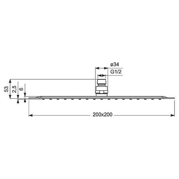 Душевой комплект Ideal Standard Esla BD002XC, встраиваемый, цвет хром