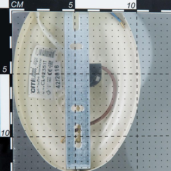 Бра Citilux Элиза CL423321, арматура белая / золото, плафоны ткань белая, 41х22 см