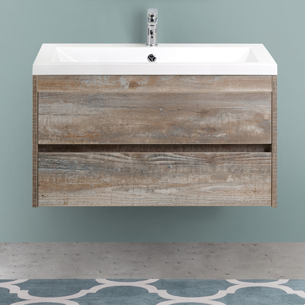 Мебель для ванной Art & Max Family 90 подвесная, цвет бетон экзотик