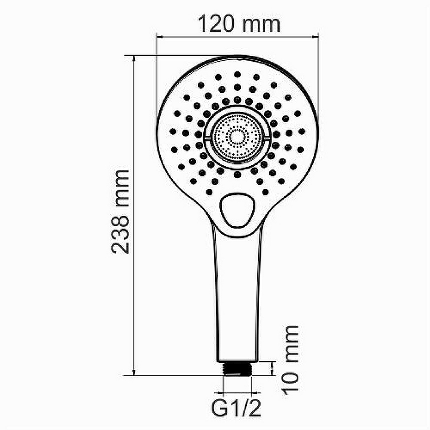 Душевой комплект WasserKRAFT A175817 Thermo, встраиваемый, с термостатом, цвет хром