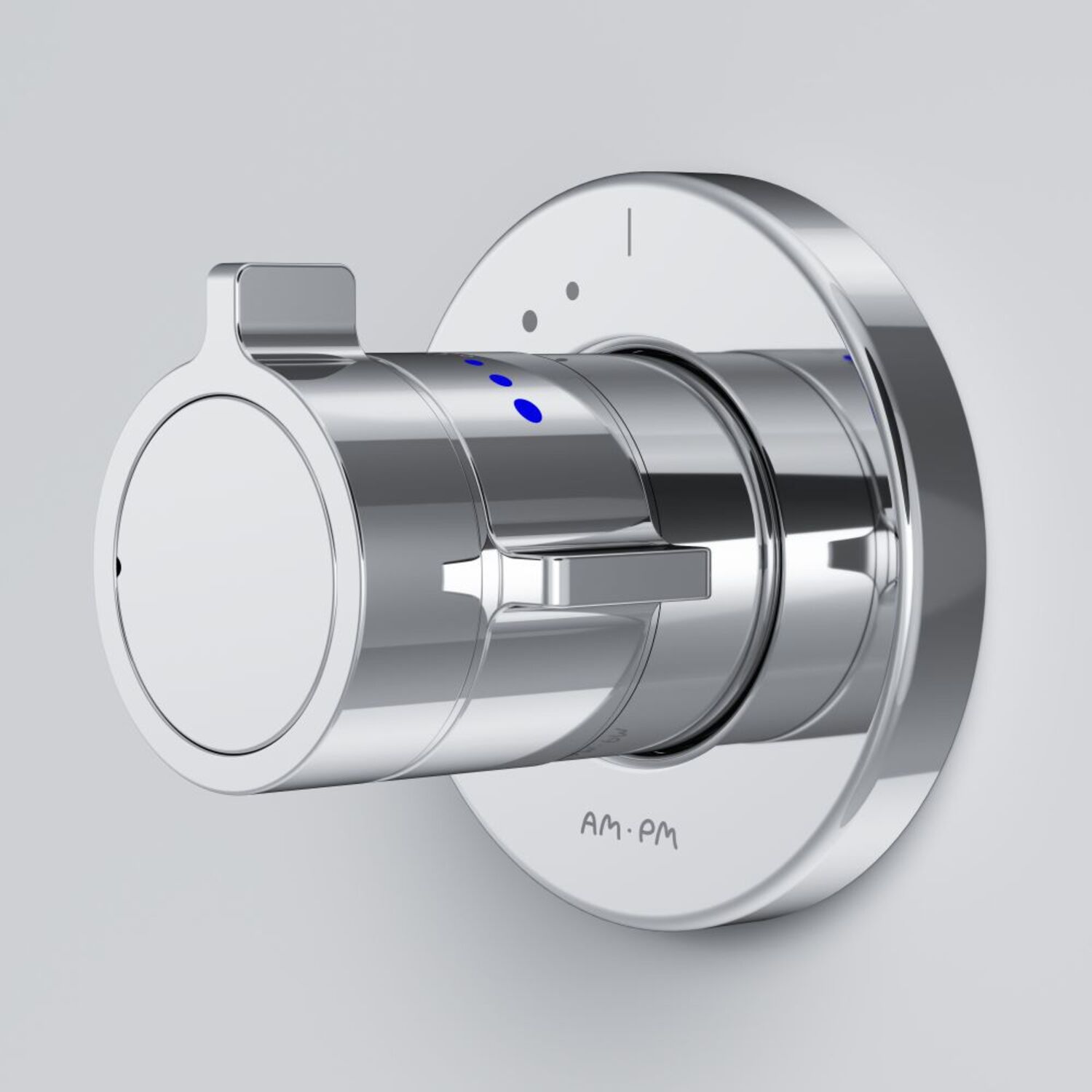 Смеситель AM.PM X-Joy F85A65600 для ванны с душем, встраиваемый, термостатический, цвет хром - фото 1