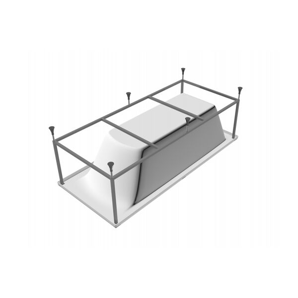 Каркас для ванн Relisan 160x70, сварной, цвет серый
