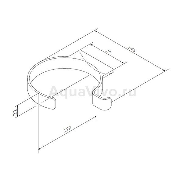 Держатель для фена AM.PM Inspire 2.0 A50A32300