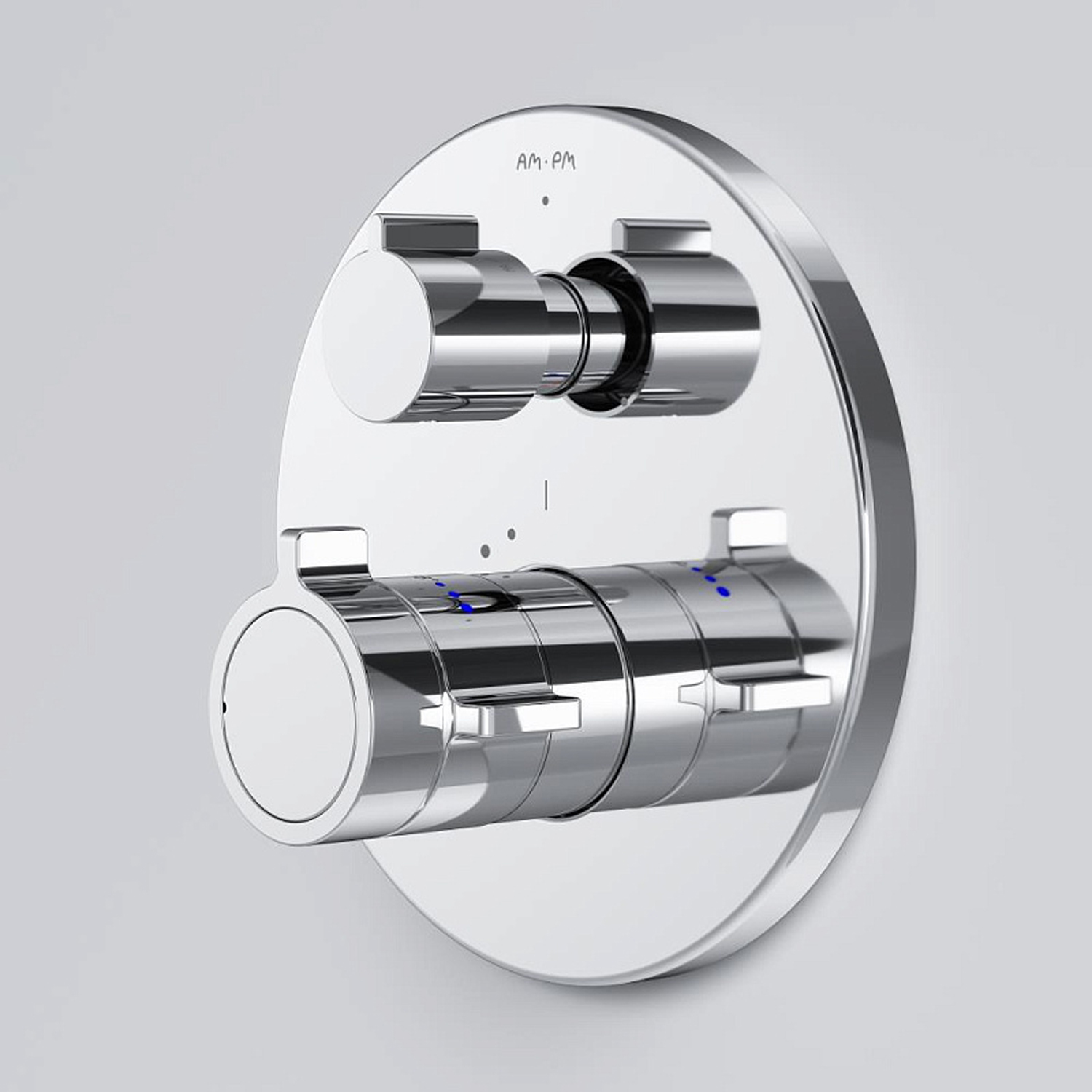 Смеситель AM.PM X-Joy F85A95600 для ванны с душем, встраиваемый, термостатический, цвет хром - фото 1