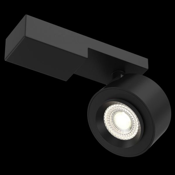 Потолочный светильник Maytoni Technical Treo C062CL-L12B3K, арматура черная, плафон металл черный