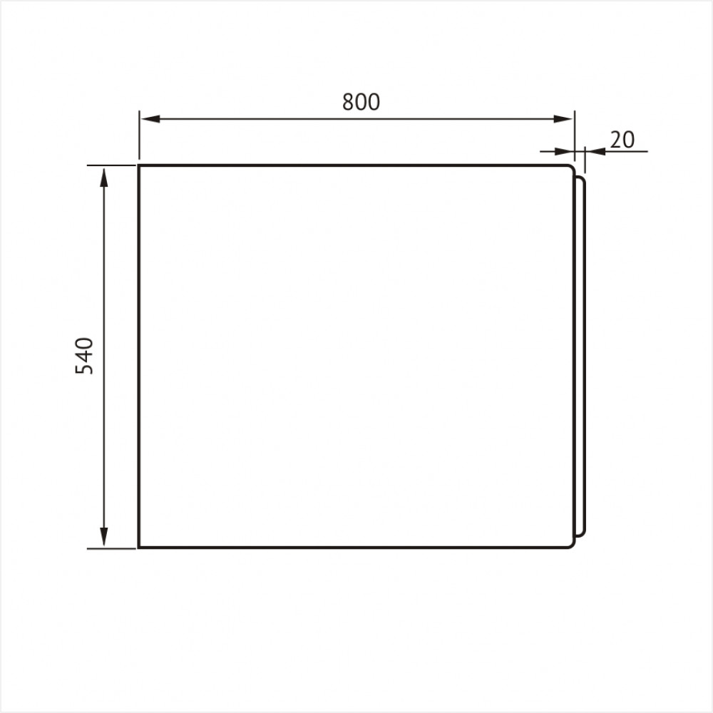 Ванна Berges Tari 170x80 акриловая, цвет белый