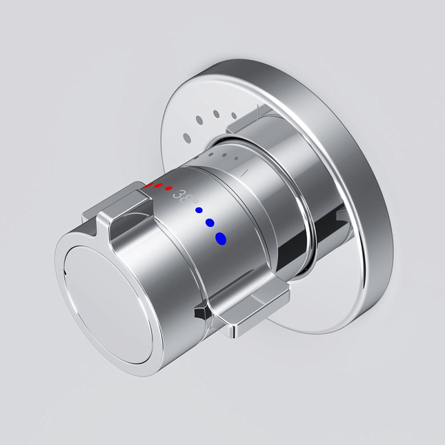 Смеситель AM.PM X-Joy F85A65600 для душа, встраиваемый, термостатический, цвет хром - фото 1