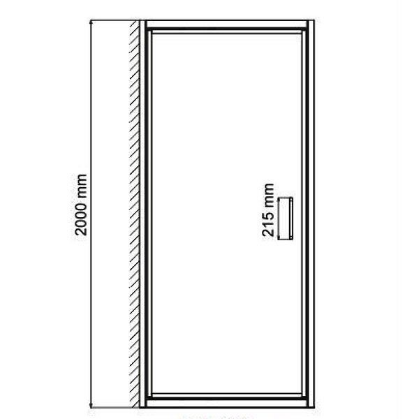 Душевой уголок WasserKRAFT Salm WasserSchutz 27I03 90x90, стекло прозрачное, профиль серебристый - фото 1