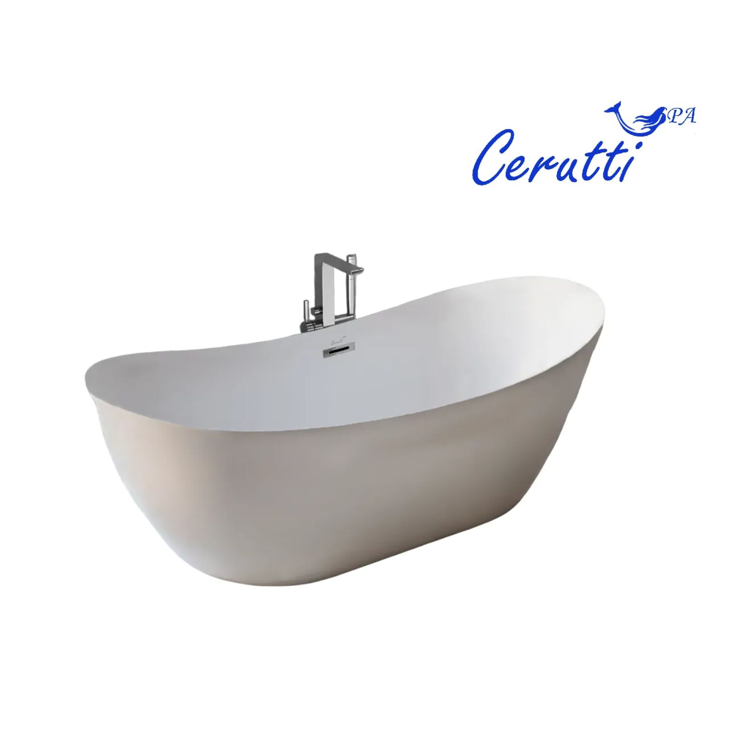 Ванна CeruttiSPA Nemi MW CT10507 170x74 акриловая, цвет белый матовый