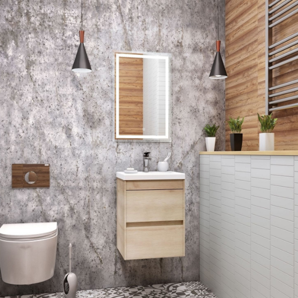 Мебель для ванной Art & Max Family 40 подвесная, цвет сканди 