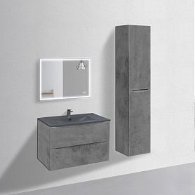 Мебель для ванной Vincea Mia 75, с 2 ящиками, цвет бетон - фото 1