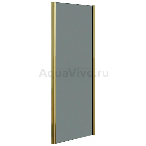 Боковая стенка Good Door Jazze SP-100-B-BR 100x185, стекло тонированное, профиль бронза
