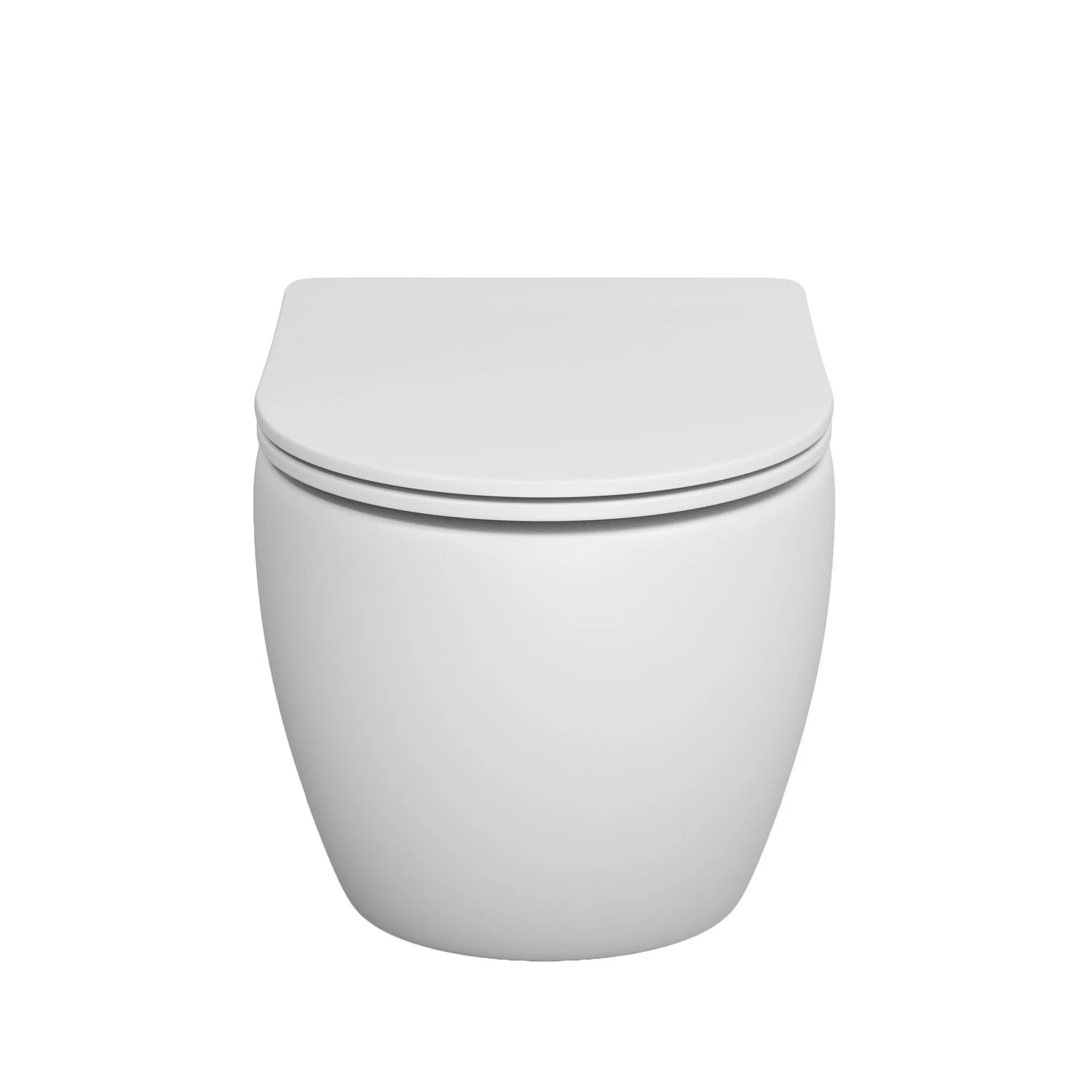 Унитаз Grossman Color GR-4411 MS подвесной, безободковый, с сиденьем микролифт, цвет белый матовый