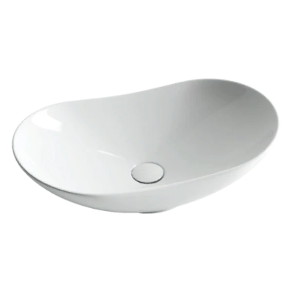 Раковина Ceramica Nova Element CN6015 накладная, 62x36 см, цвет белый