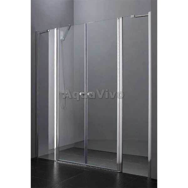 Душевая дверь Cezares ELENA-W-B-22-180-C-Cr 175, стекло прозрачное, профиль хром