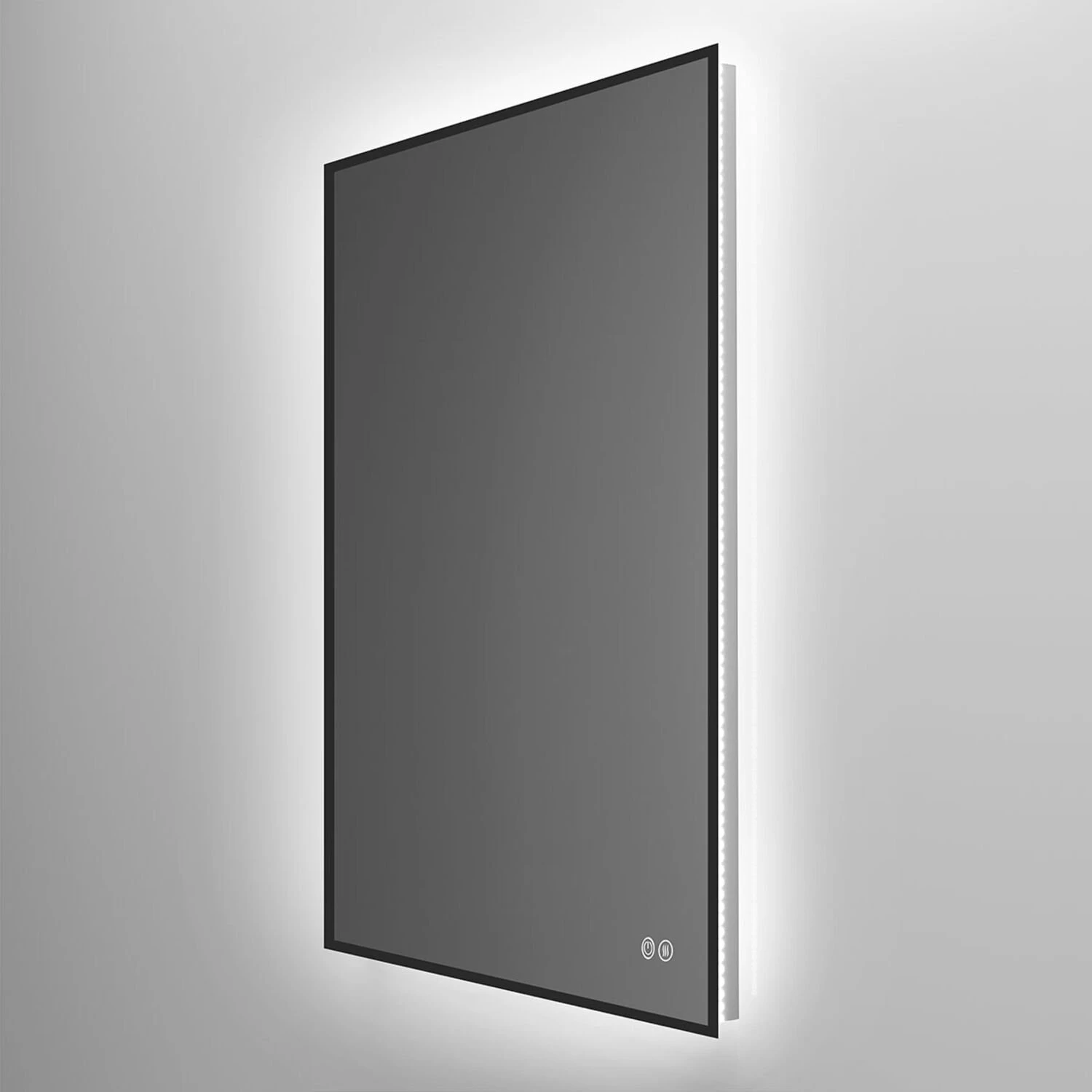 Зеркало Vincea VLM-3VN500B-2 LED 50х70, с подсветкой, функцией антизапотевания, сенсорным выключателем и диммером, цвет черный