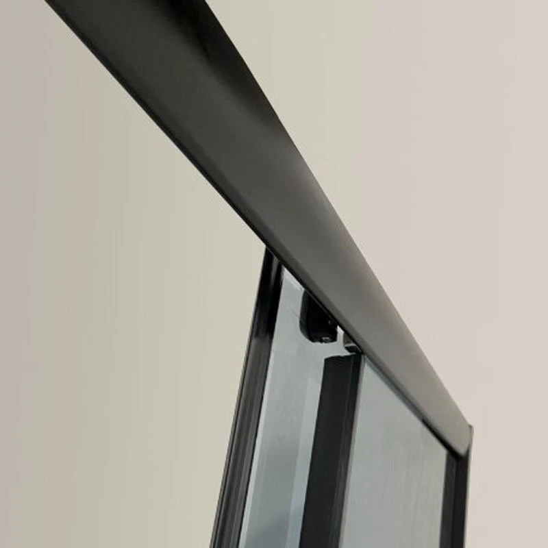 Душевой уголок Niagara Eco NG-008-14QT 80х80, с поддоном, стекло тонированное, профиль черный