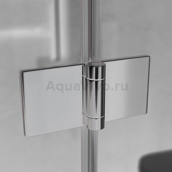 Душевой уголок Ambassador Diamond 12011105 L 90x90, левый, стекло прозрачное, профиль хром глянцевый