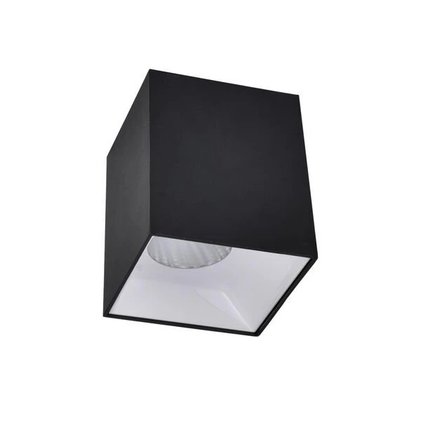 Точечный светильник Citilux Старк CL7440210, арматура черная, плафон металл белый