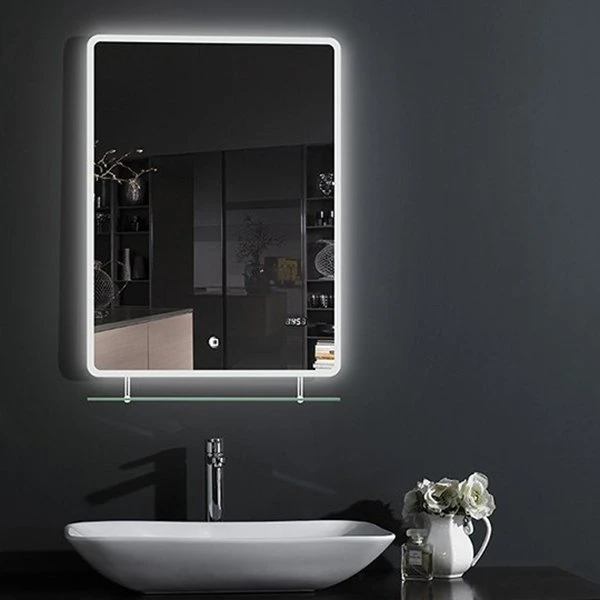 Зеркала для ванной с полочкой