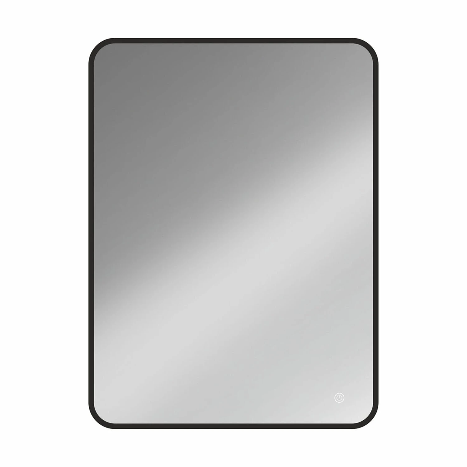 Зеркало Vincea VLM-3VC500B LED 50х70, с подсветкой, сенсорным выключателем и диммером, цвет черный