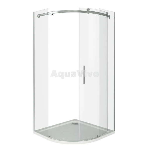 Душевой уголок Good Door Altair R-100-C-CH 100х100, стекло прозрачное, профиль хром