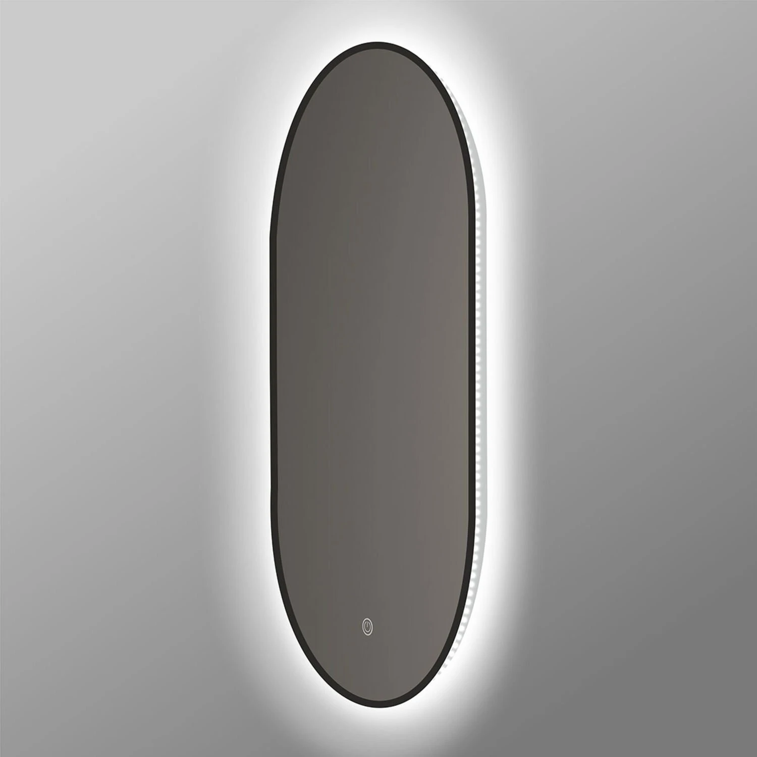 Зеркало Vincea VLM-3AU900B LED 50х90, с подсветкой, сенсорным выключателем и диммером, цвет черный