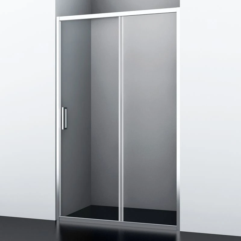 Душевая дверь WasserKRAFT Main WasserSchutz 41S13 110х200, стекло прозрачное, профиль хром
