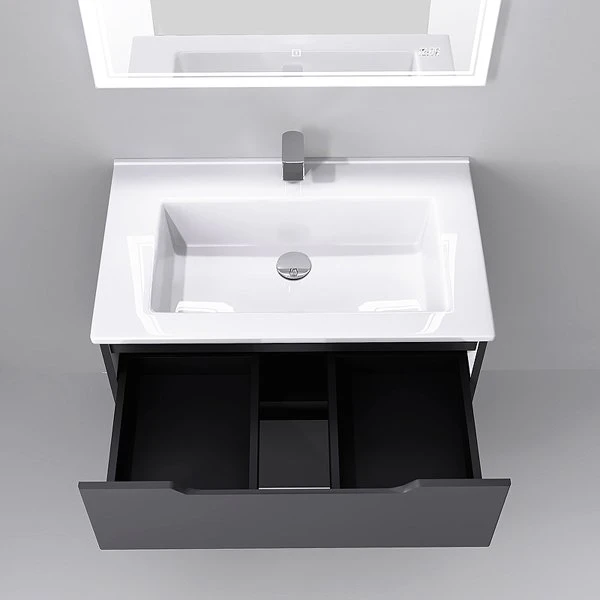 Мебель для ванной Jorno  Slide 75, цвет антрацит